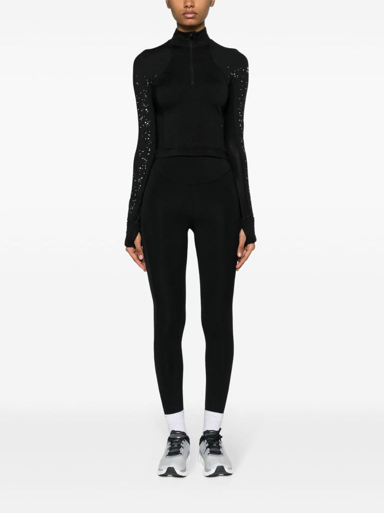 Black It's Rulu Run Crop Top