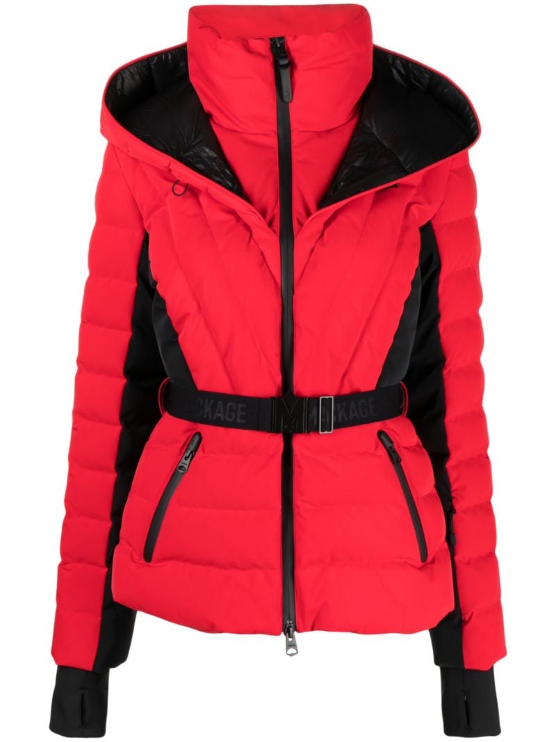 Red Elita Padded Ski Jacket