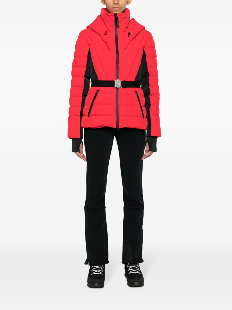 Red Elita Padded Ski Jacket