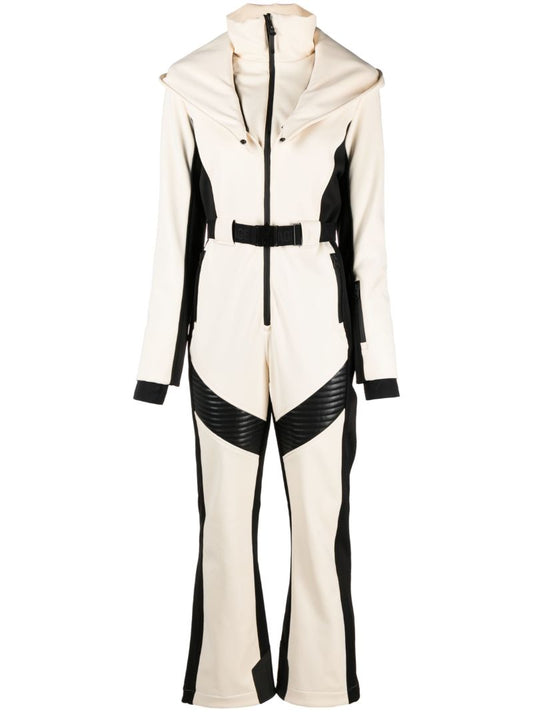 Neutral Elle Hooded Ski Suit