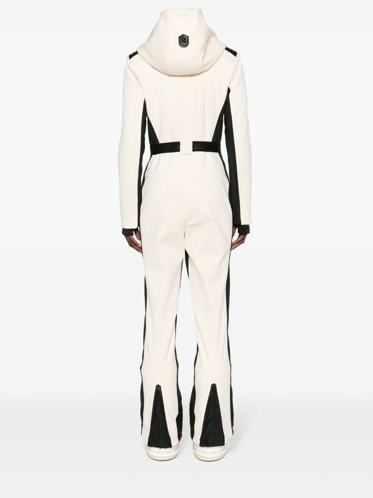 Neutral Elle Hooded Ski Suit