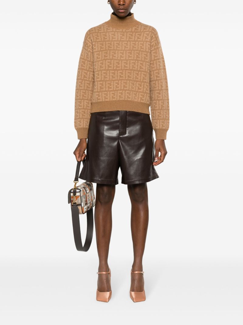 Brown Monogram Cashmere Sweater