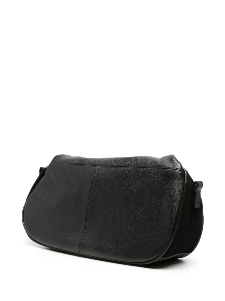 Black Mara Frame Leather Shoulder Bag