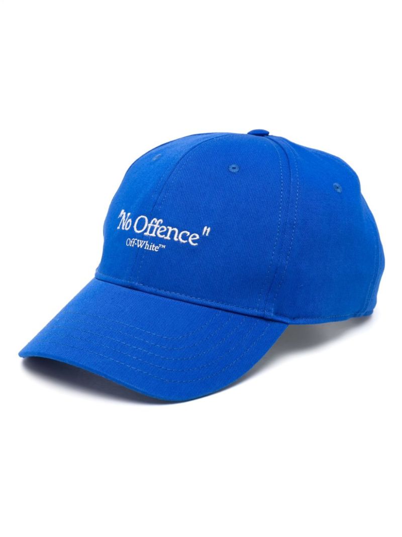 Blue No Offence Cotton Baseball Cap
