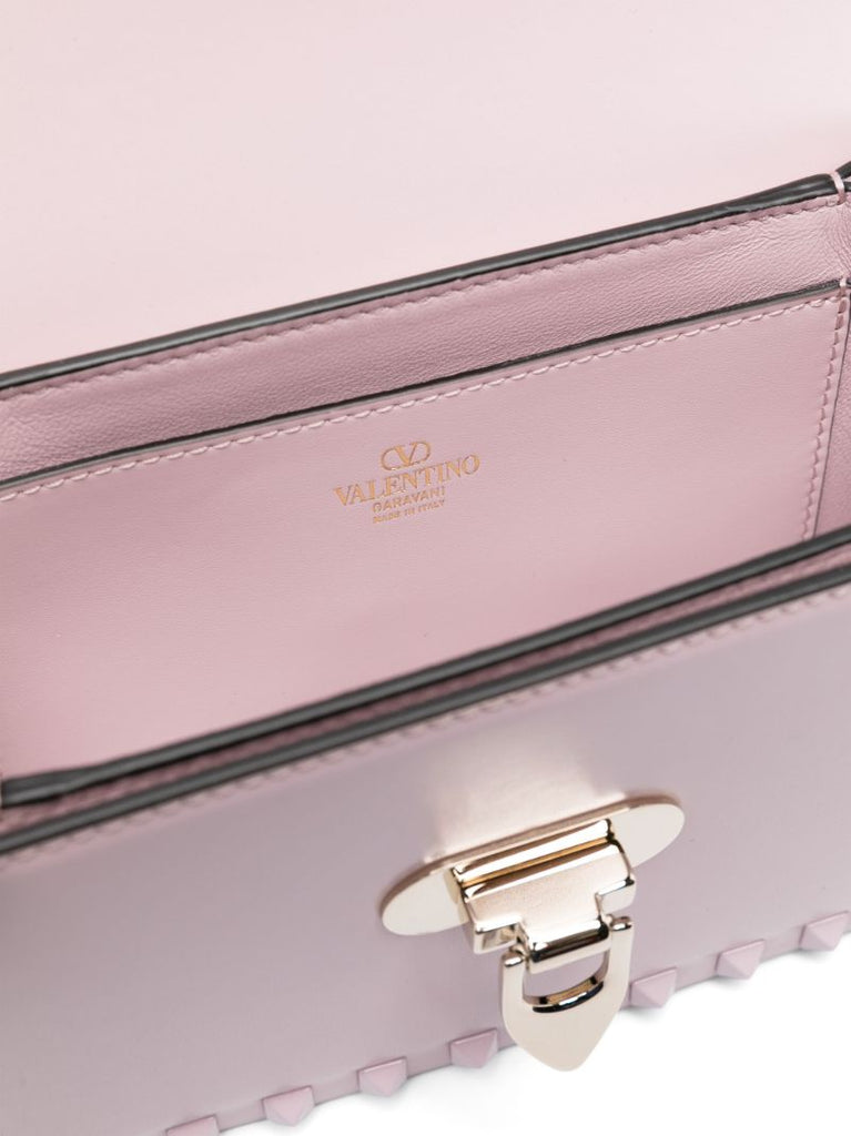 Purple Rockstud23 Small Shoulder Bag