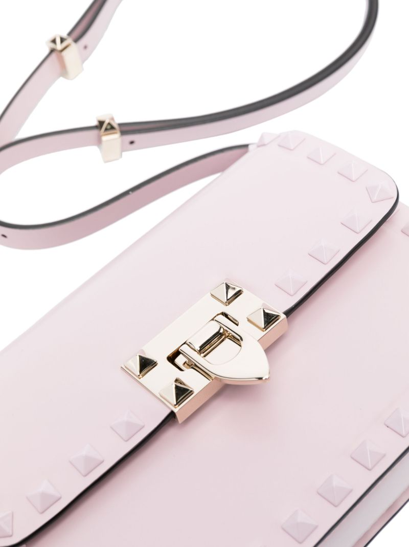 Purple Rockstud23 Small Shoulder Bag