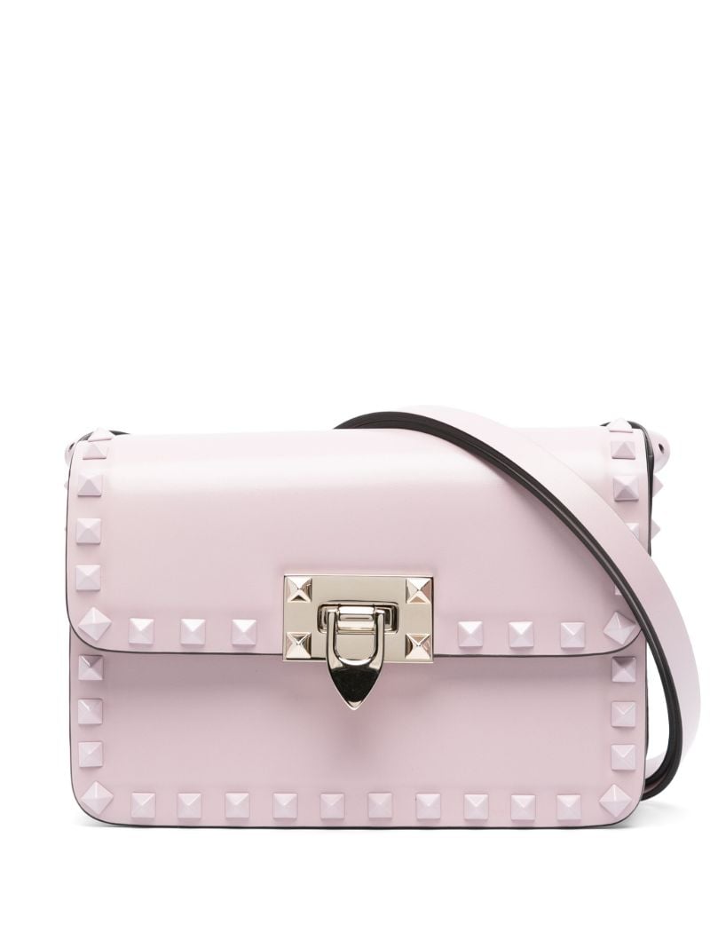 Purple Rockstud23 Small Shoulder Bag