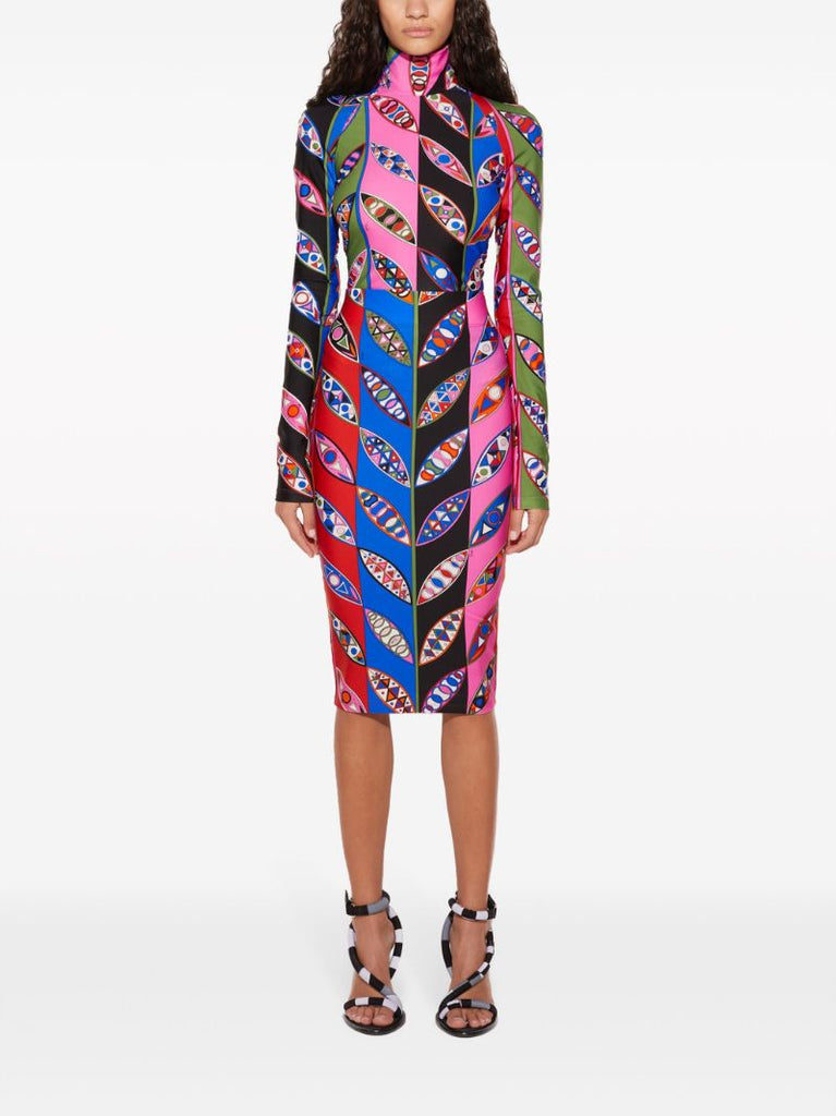 Pink Girandole-print Top
