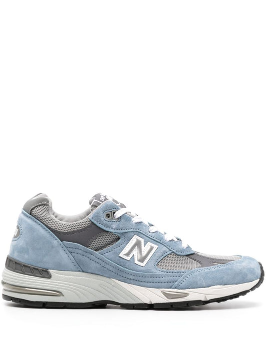 Blue 991 Suede Sneakers