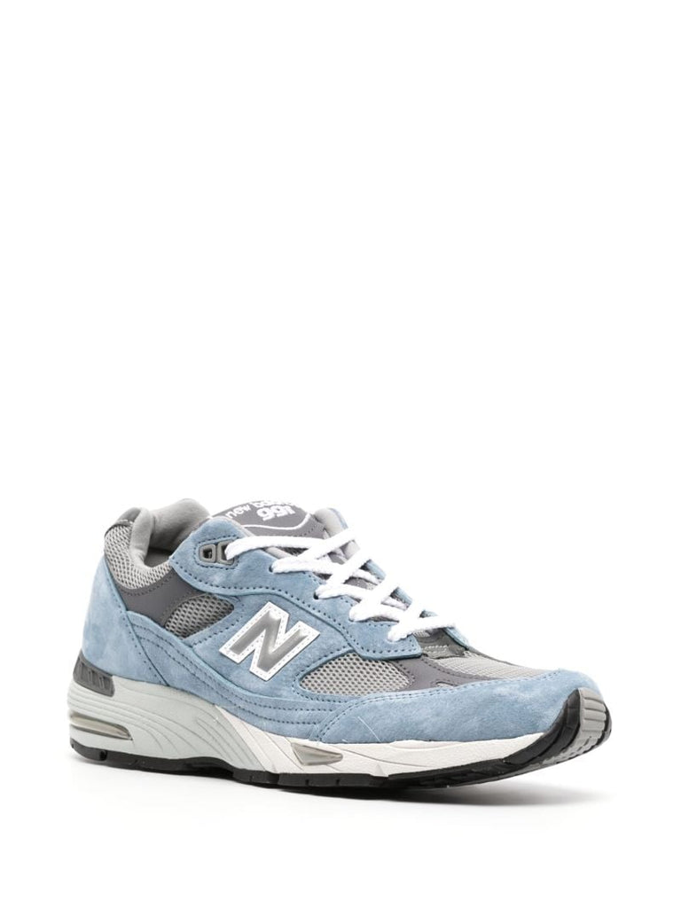 Blue 991 Suede Sneakers