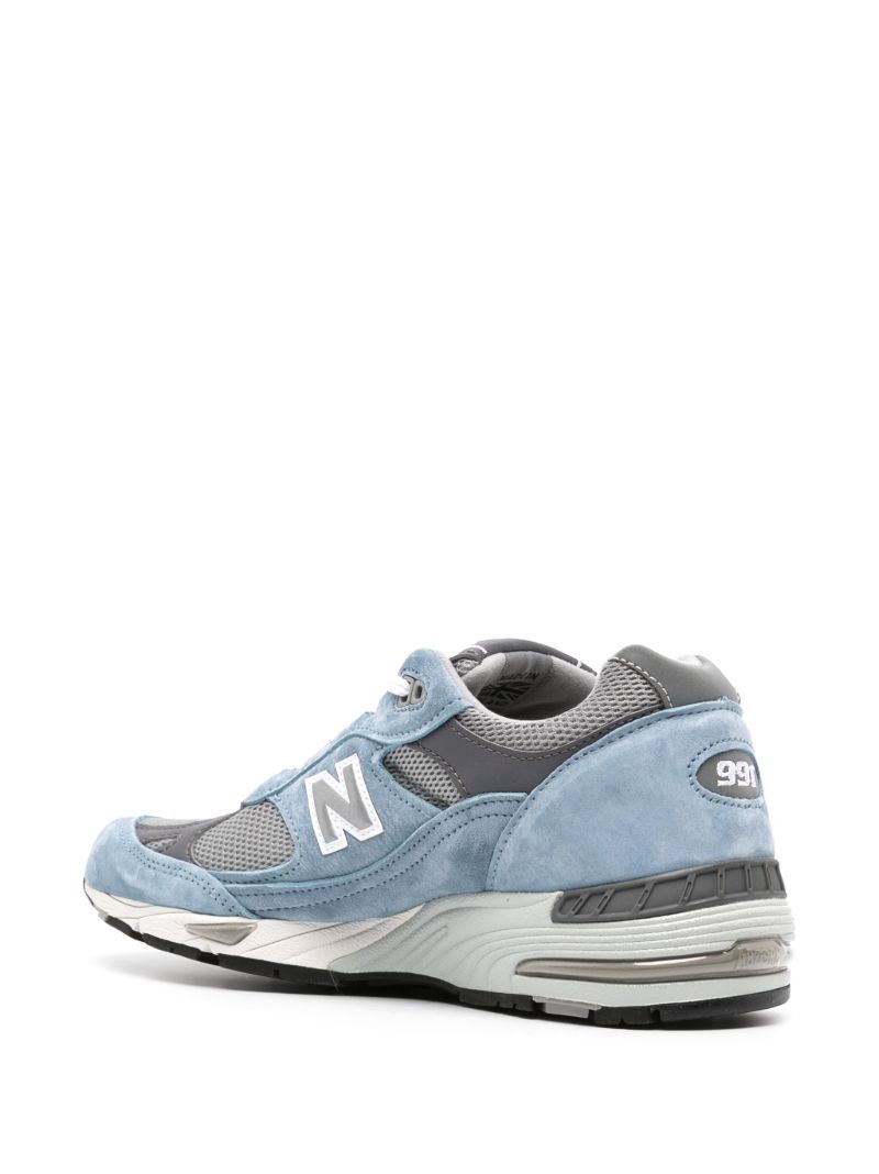 Blue 991 Suede Sneakers