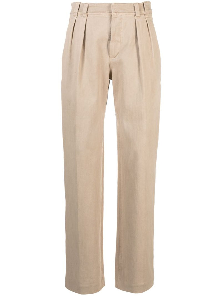 Neutral Pinto Boyfriend Jeans