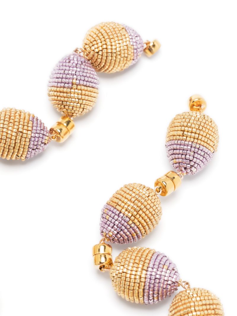 Gold-plated Roco Beaded Necklace