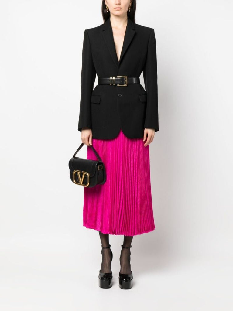Pink Toile Iconographe Pleated Skirt