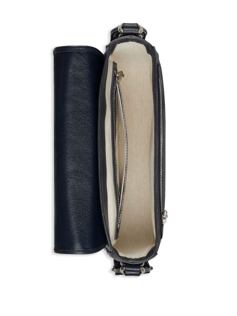 Blue Medium Ophidia Messenger Bag