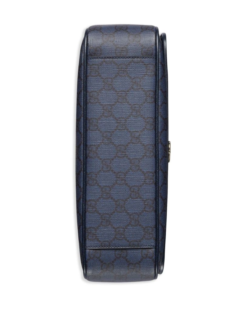 Blue Medium Ophidia Messenger Bag