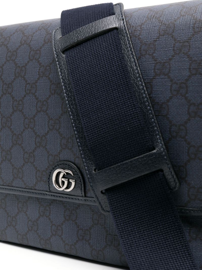 Blue Medium Ophidia Messenger Bag