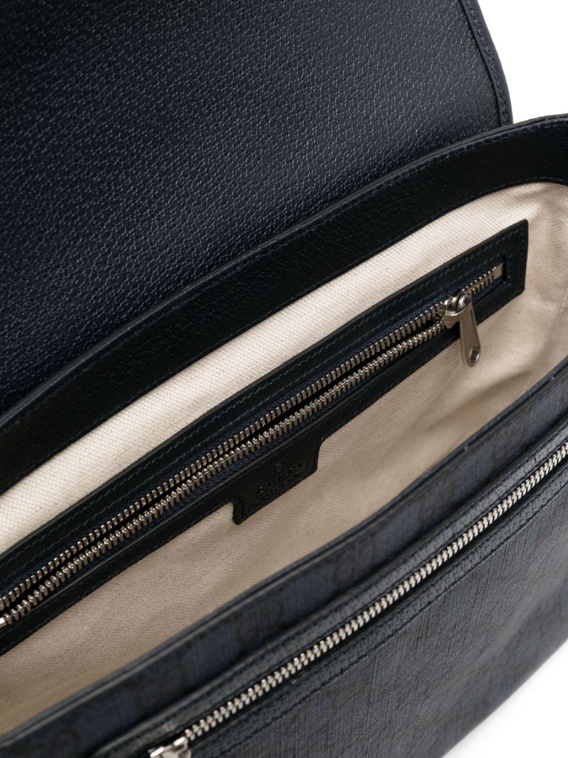 Blue Medium Ophidia Messenger Bag