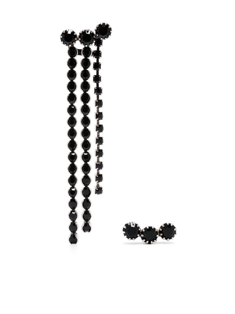 Black a Wild Shore Drop Earrings