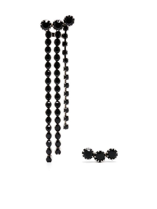 Black a Wild Shore Drop Earrings
