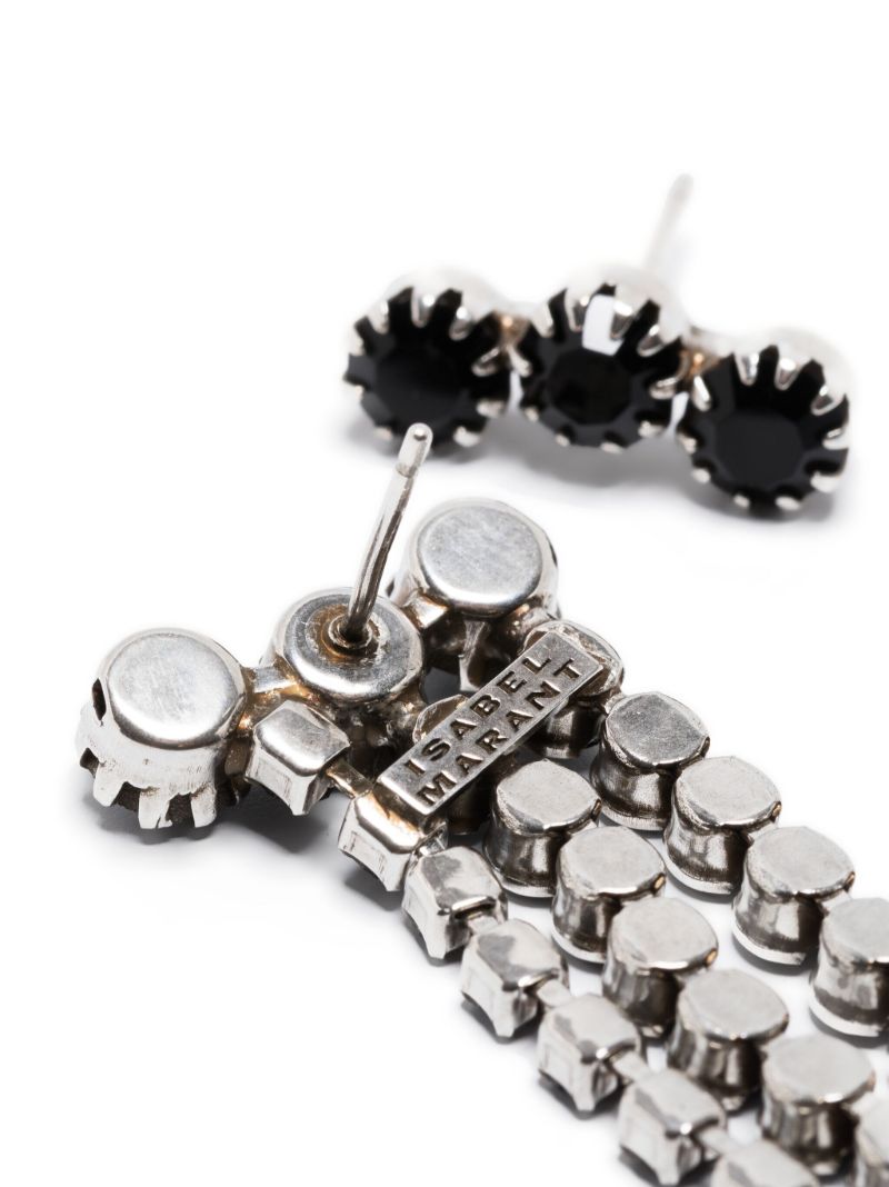 Black a Wild Shore Drop Earrings