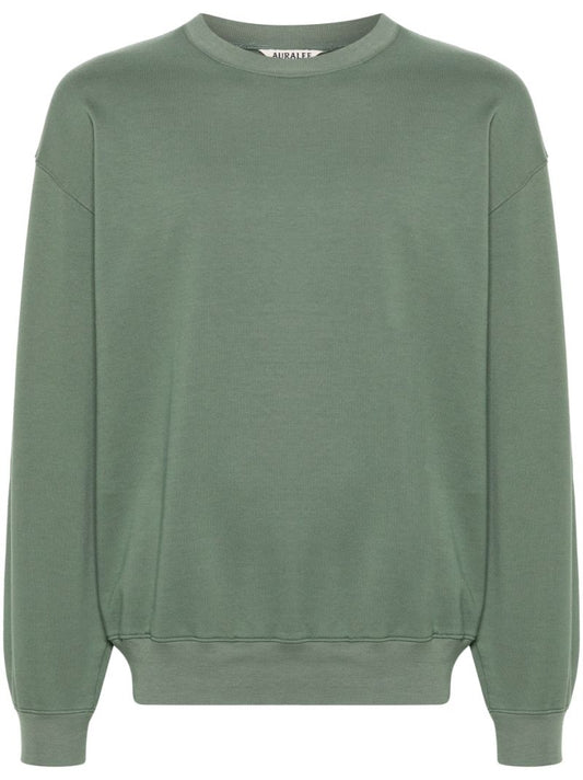 Green Super High Gauze Cotton Sweatshirt