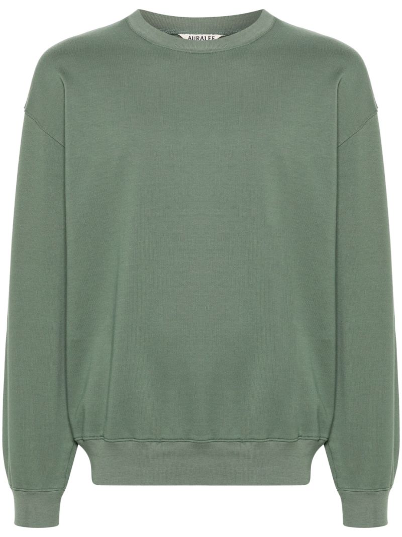 Green Super High Gauze Cotton Sweatshirt
