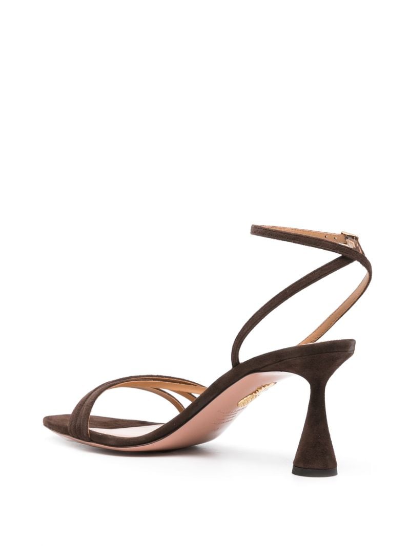 Brown Latour 75 Suede Sandals