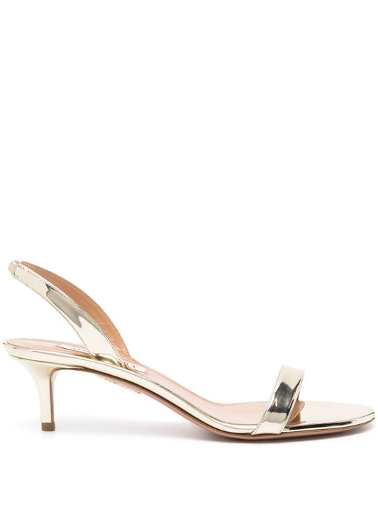 Gold So Nude 50 Leather Sandals