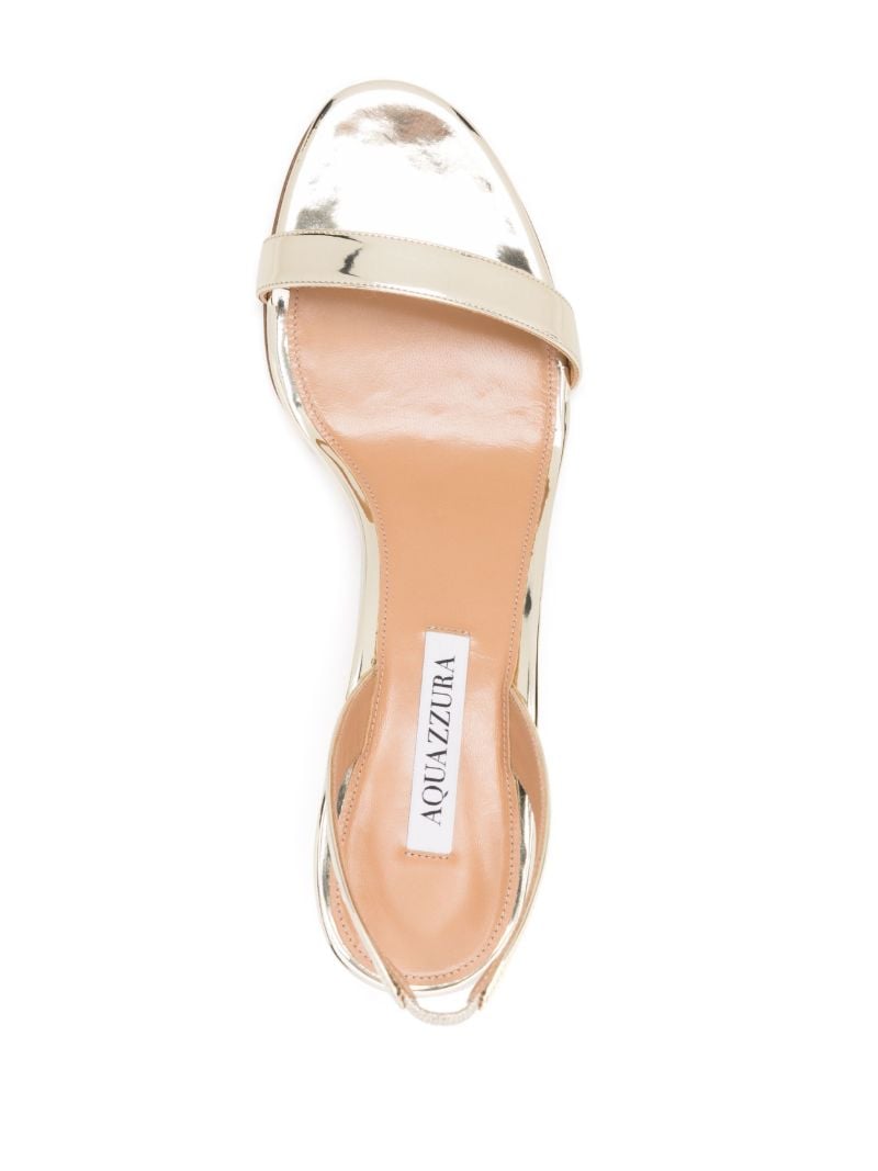 Gold So Nude 50 Leather Sandals