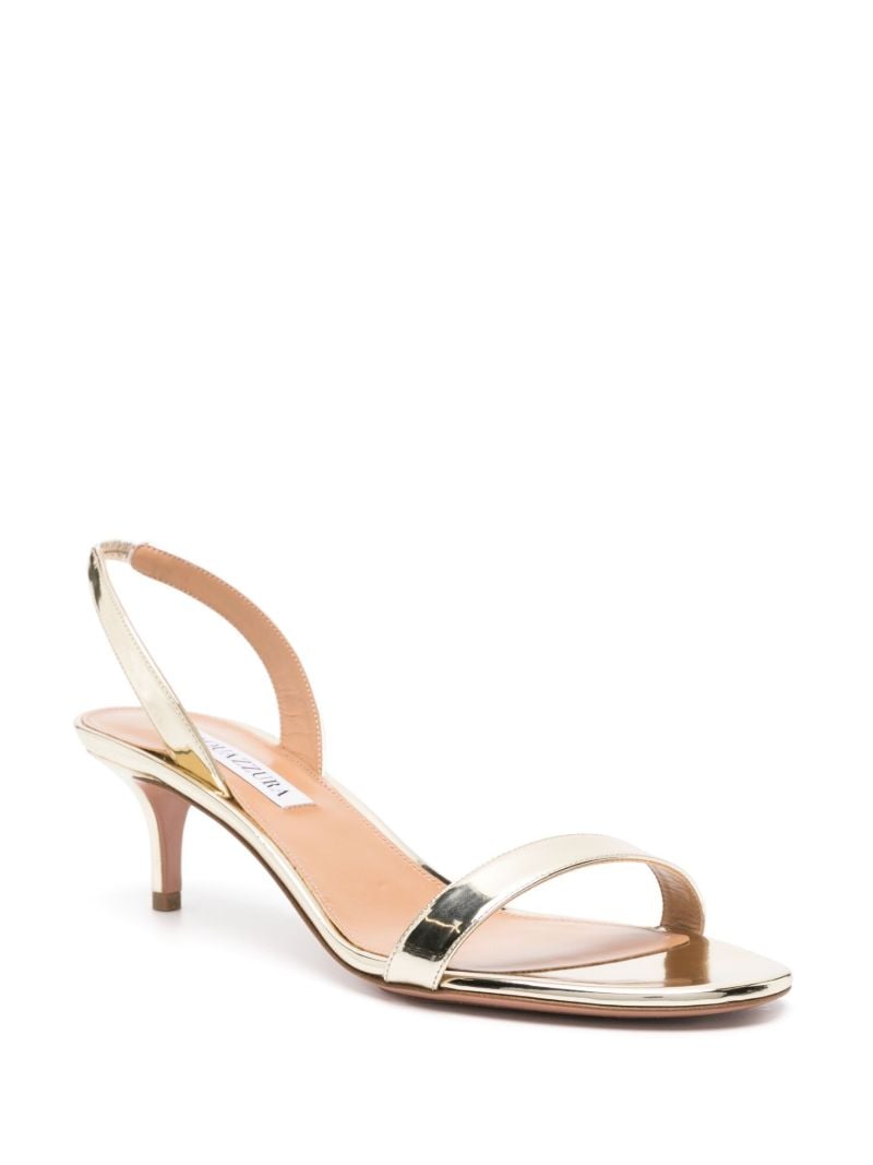 Gold So Nude 50 Leather Sandals