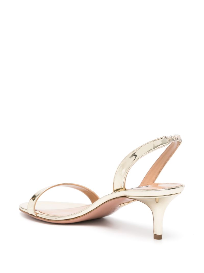 Gold So Nude 50 Leather Sandals