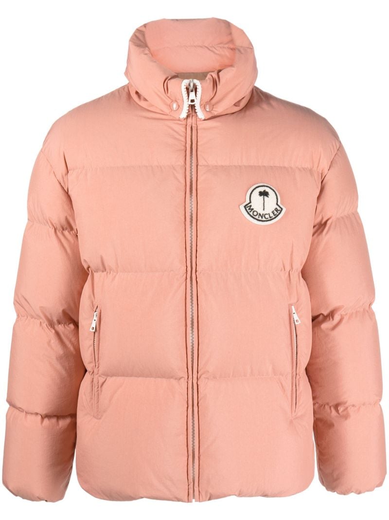 X Palm Angels Pink Rodmar Puffer Jacket