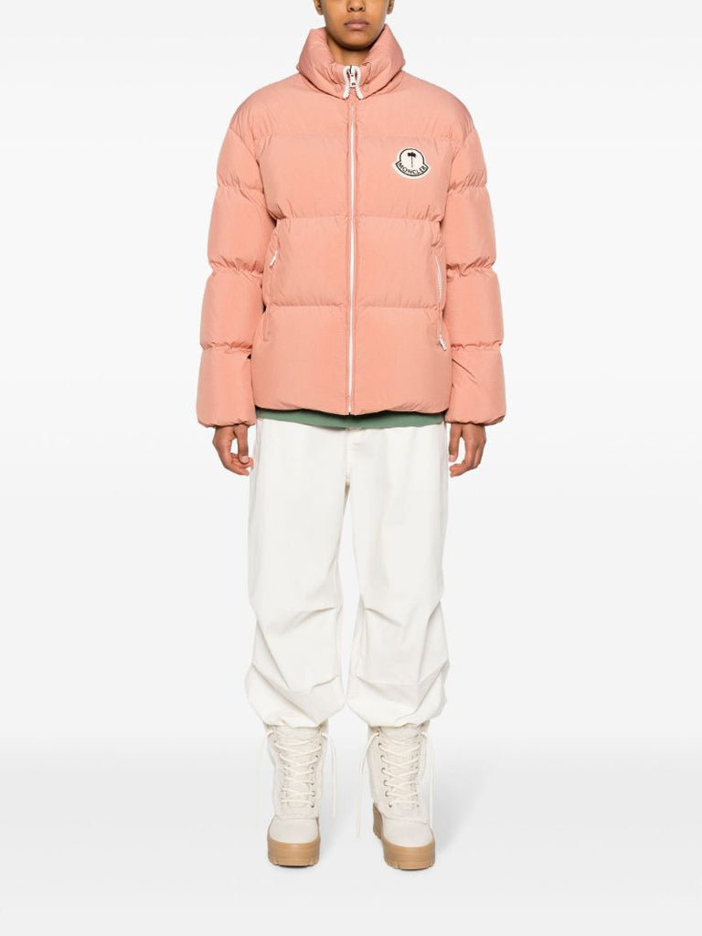 X Palm Angels Pink Rodmar Puffer Jacket