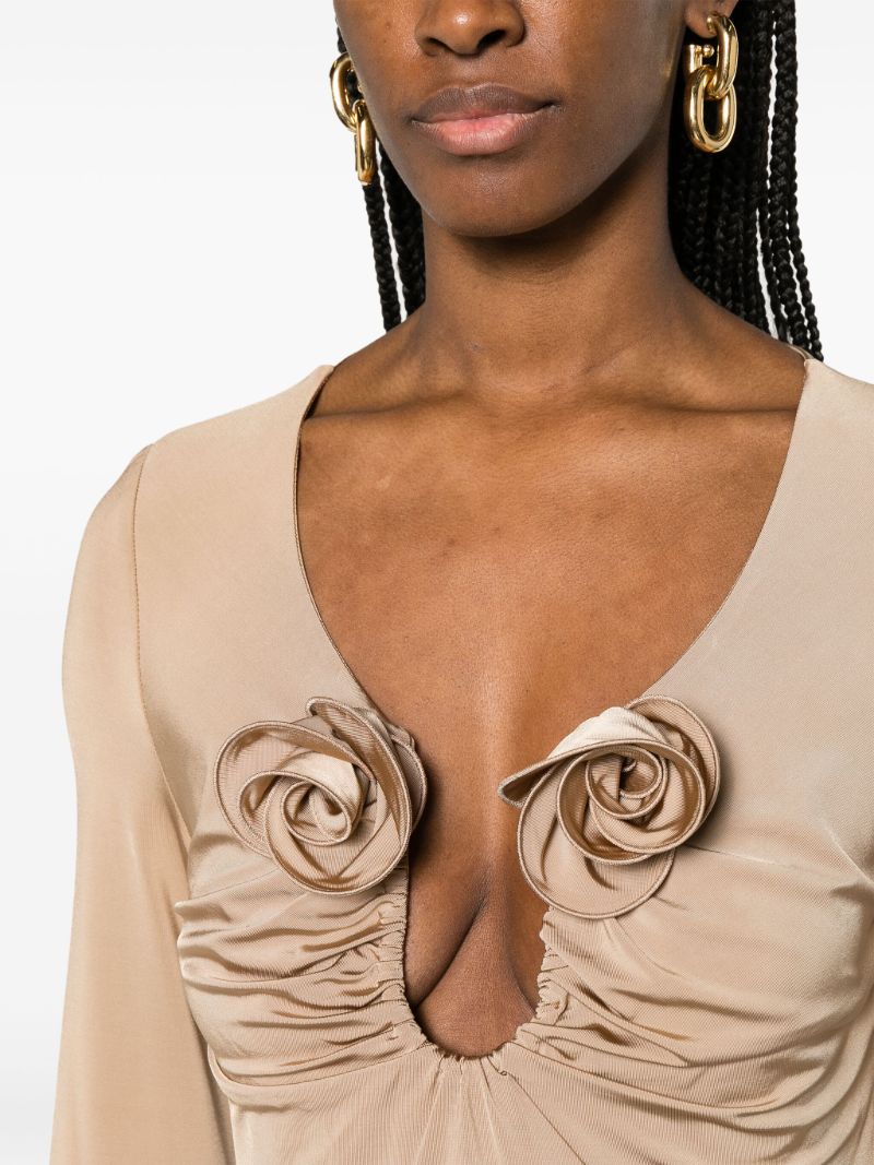 Neutral Floral-appliquÃ_x0083_Â© Top