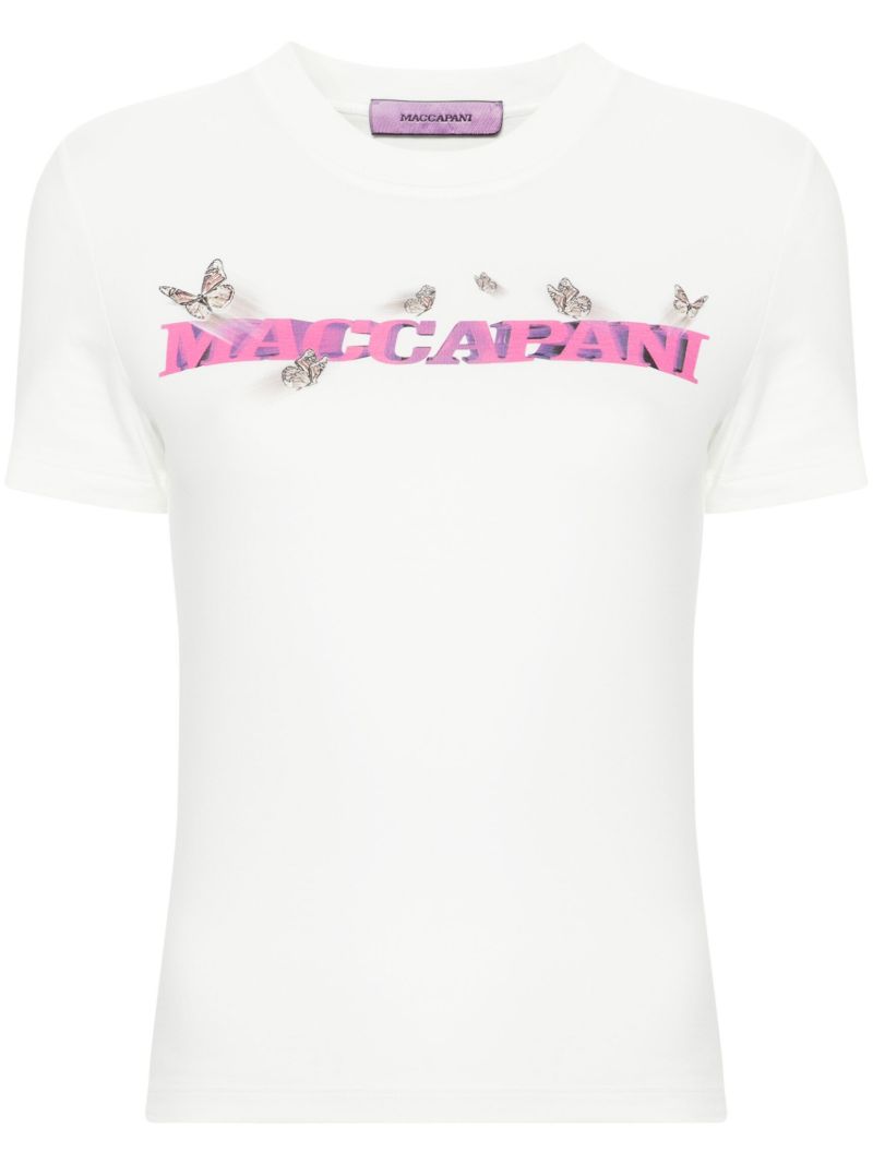 Neutral Logo-print Cotton T-shirt