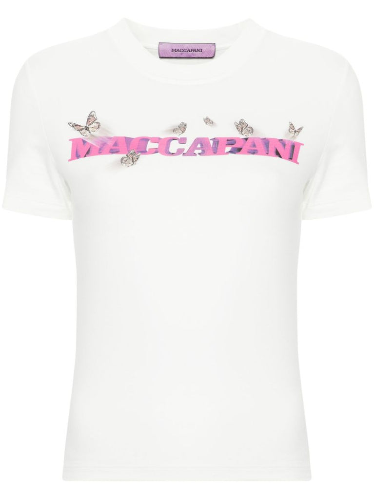 Neutral Logo-print Cotton T-shirt