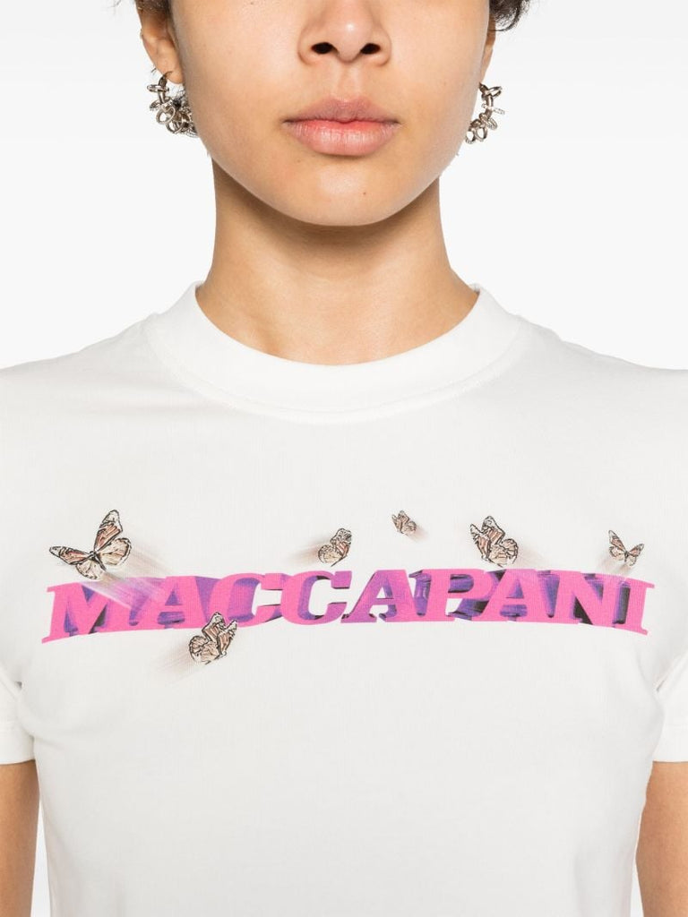 Neutral Logo-print Cotton T-shirt