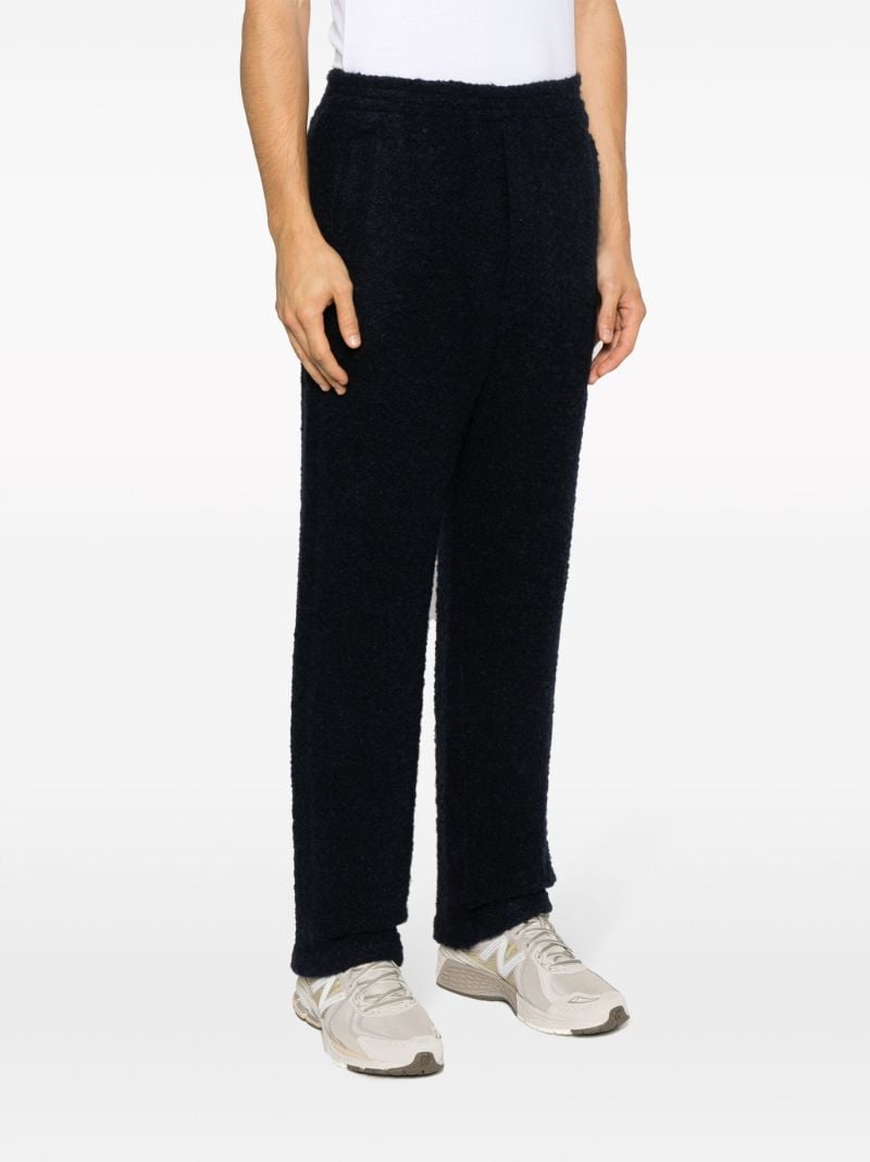 Blue Straight-leg Trousers