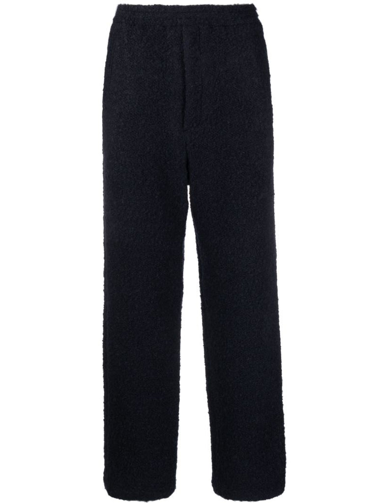 Blue Straight-leg Trousers