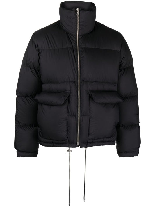 Black High-neck Puffer Jacket