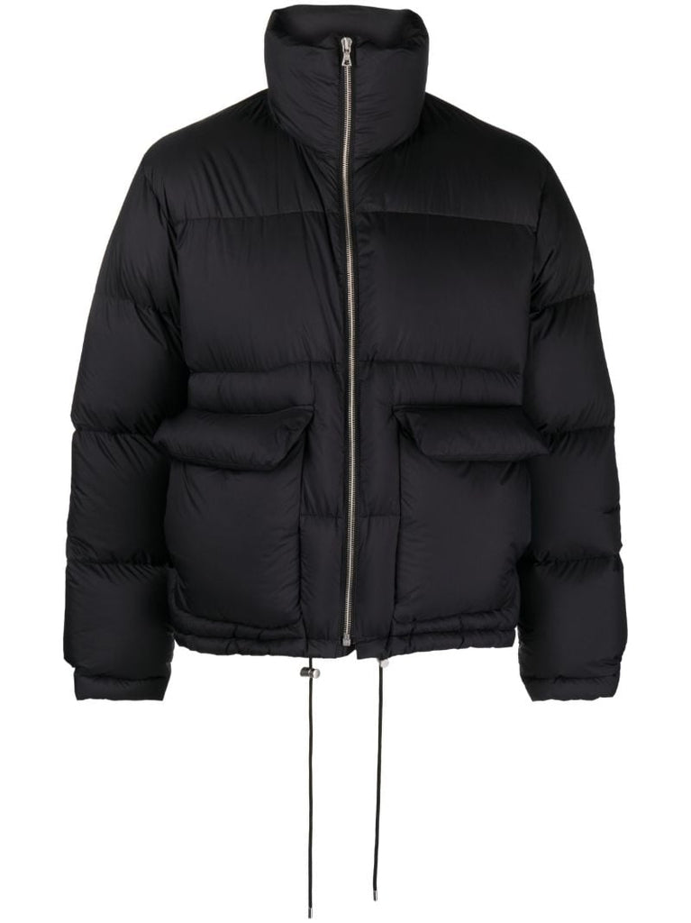 Black High-neck Puffer Jacket