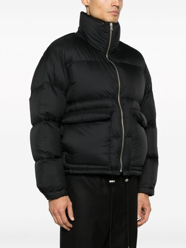 Black High-neck Puffer Jacket