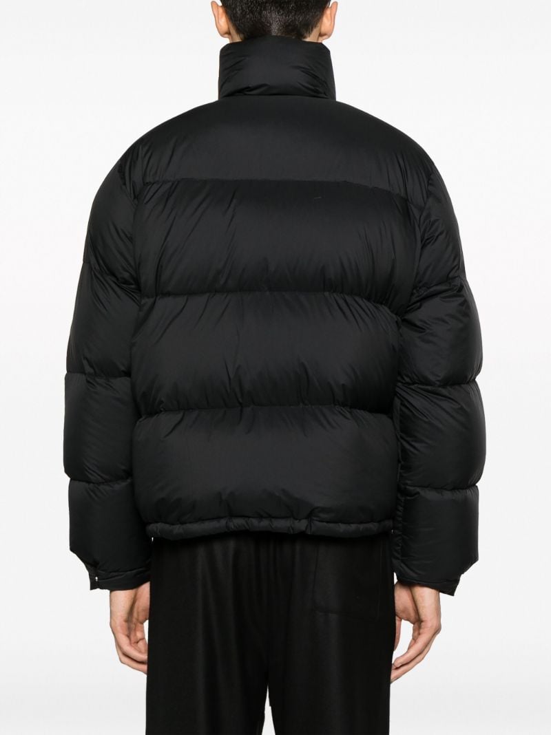 Black High-neck Puffer Jacket