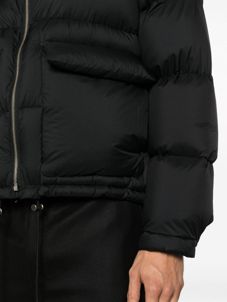 Black High-neck Puffer Jacket