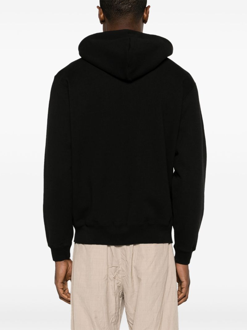 Black Heavy Bd Cotton Hoodie