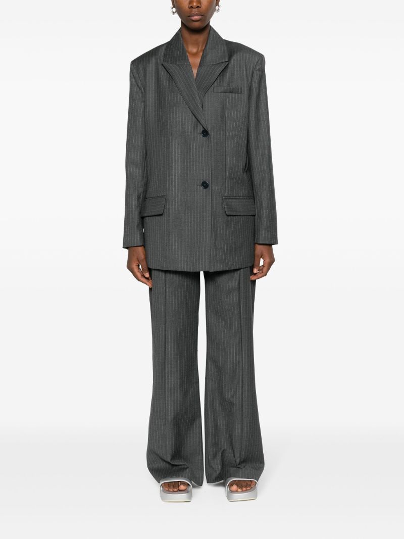 Grey Zillah Belted Blazer
