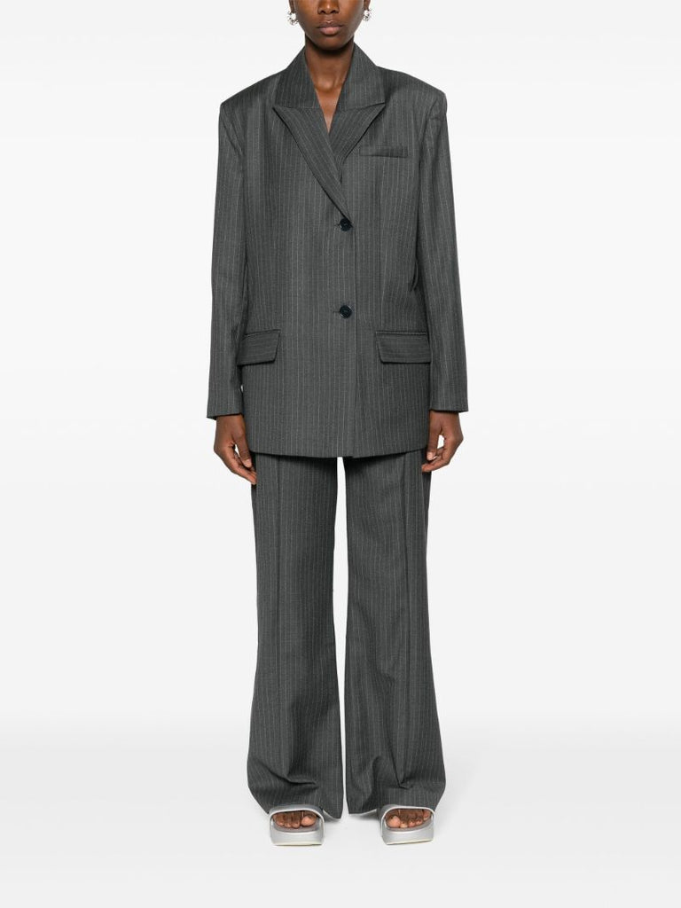 Grey Zillah Belted Blazer