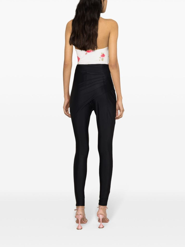 Black Zoe Layered Skinny Trousers