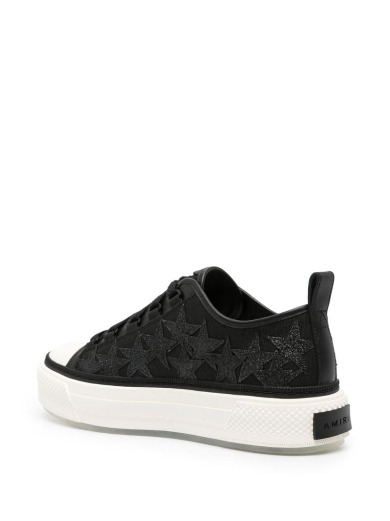 Black Star Court Glitter Detailing Sneakers